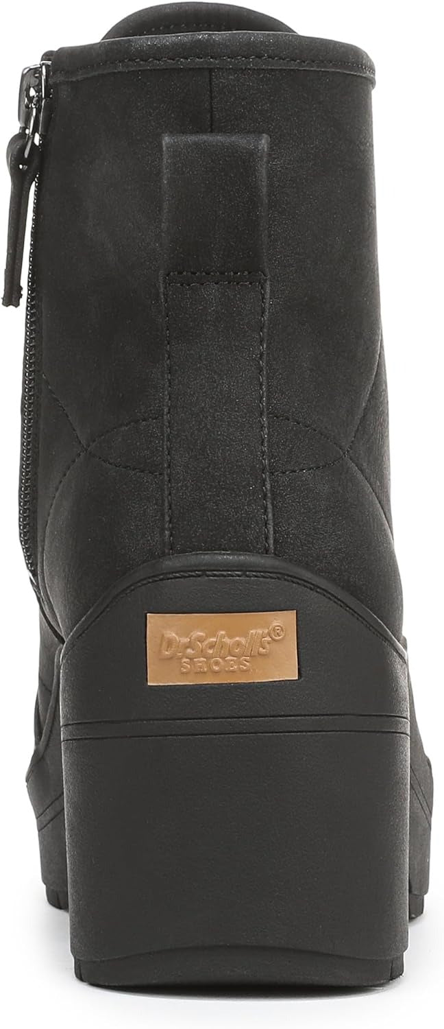 Dr. Scholls Women's Time Off Up Platform Ankle Boot