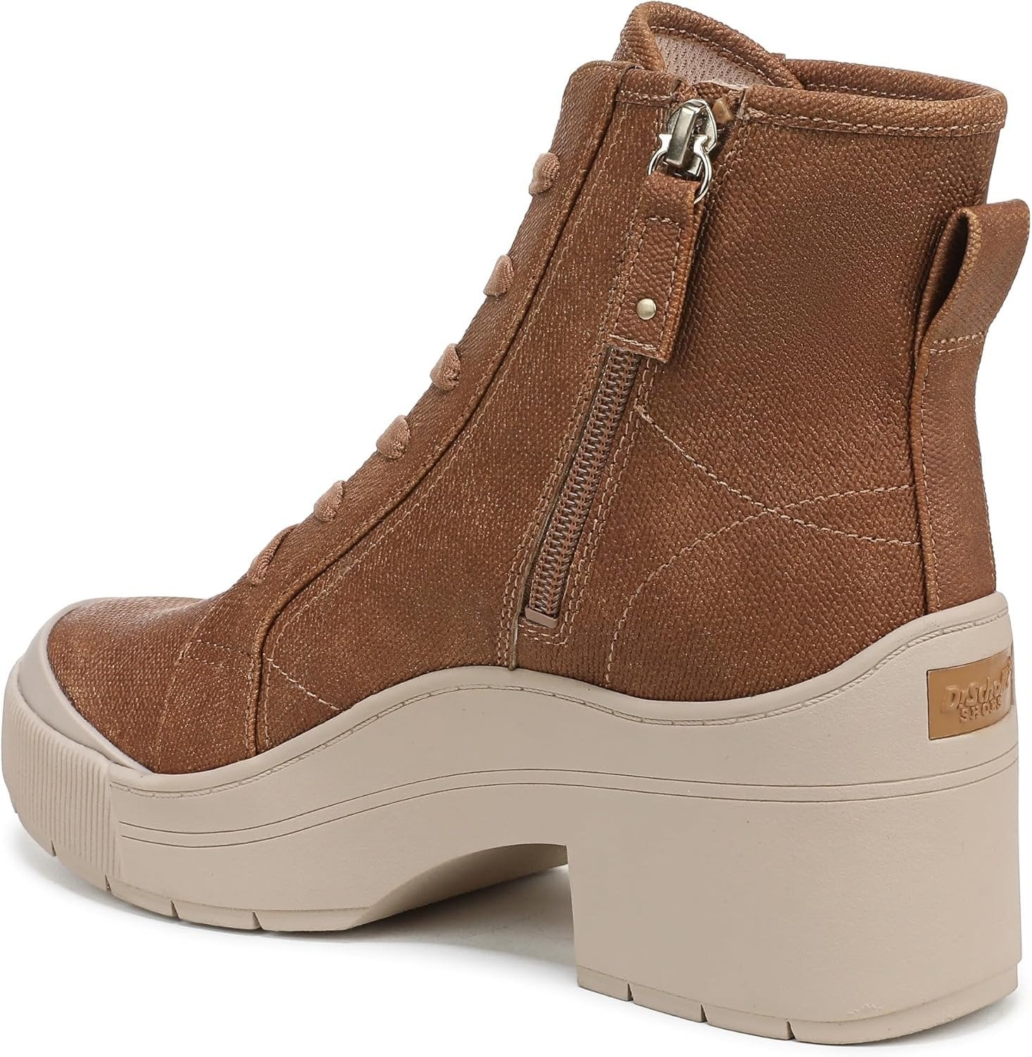 Dr. Scholls Women's Time Off Up Platform Ankle Boot