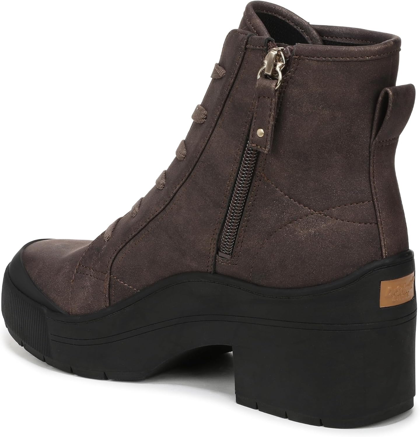Dr. Scholls Women's Time Off Up Platform Ankle Boot