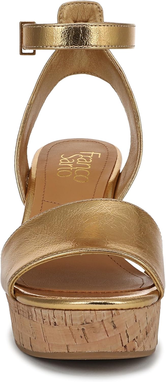 Franco Sarto Women's Celeste 2 Cork Wedge Sandal
