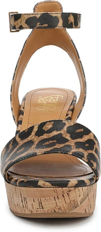 Franco Sarto Women's Celeste Cork Wedge Sandal