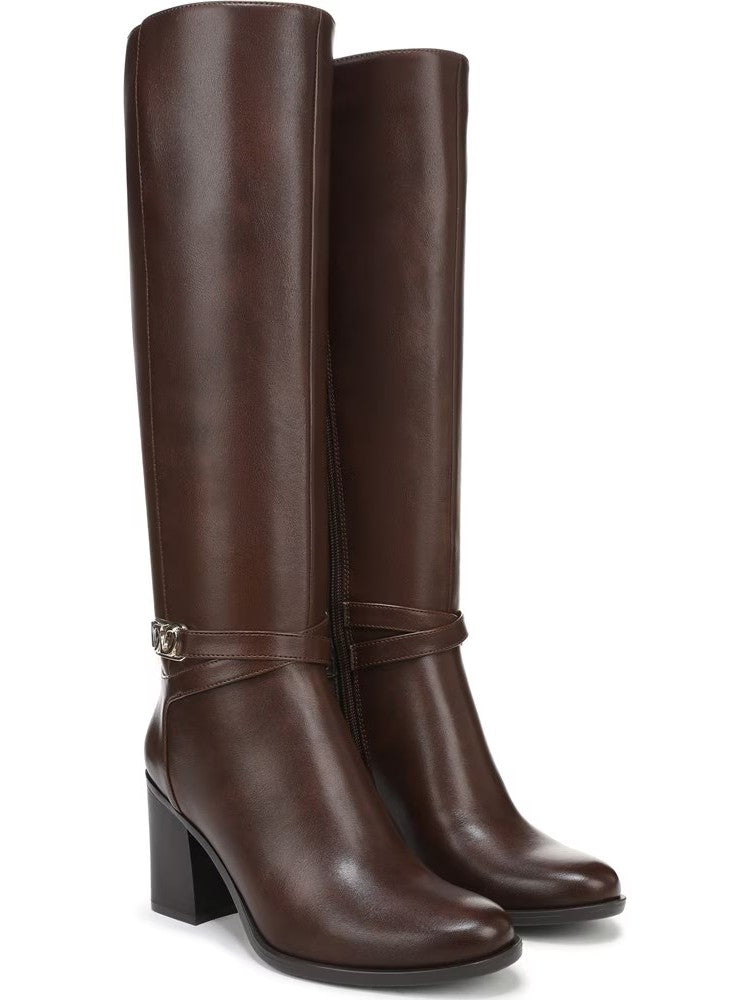 Cappuccino Brown Extra Wide Calf