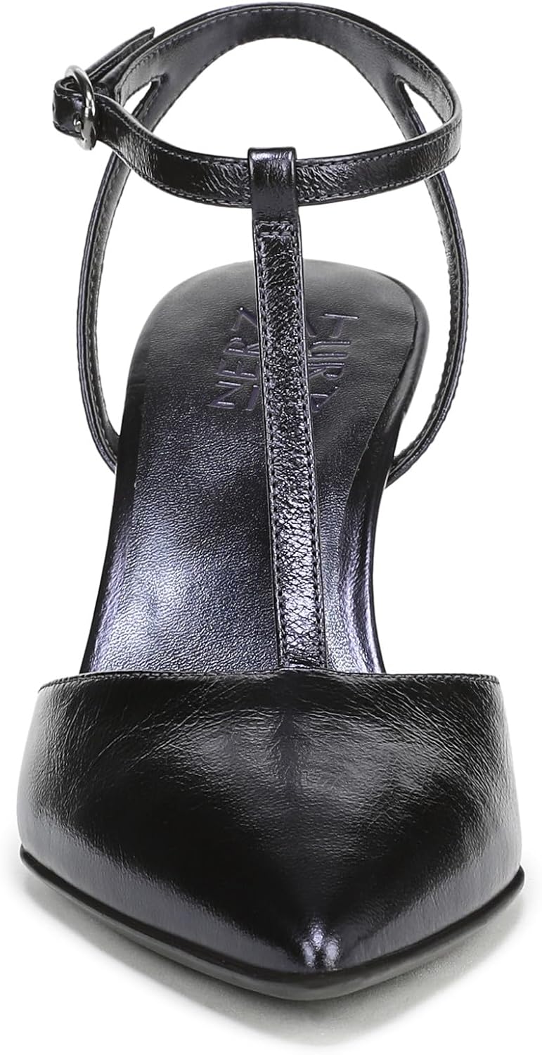 Naturalizer Womens Astrid Pointed Toe T-Strap Pump