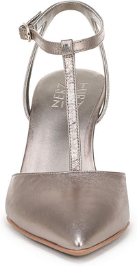 Naturalizer Womens Astrid Pointed Toe T-Strap Pump