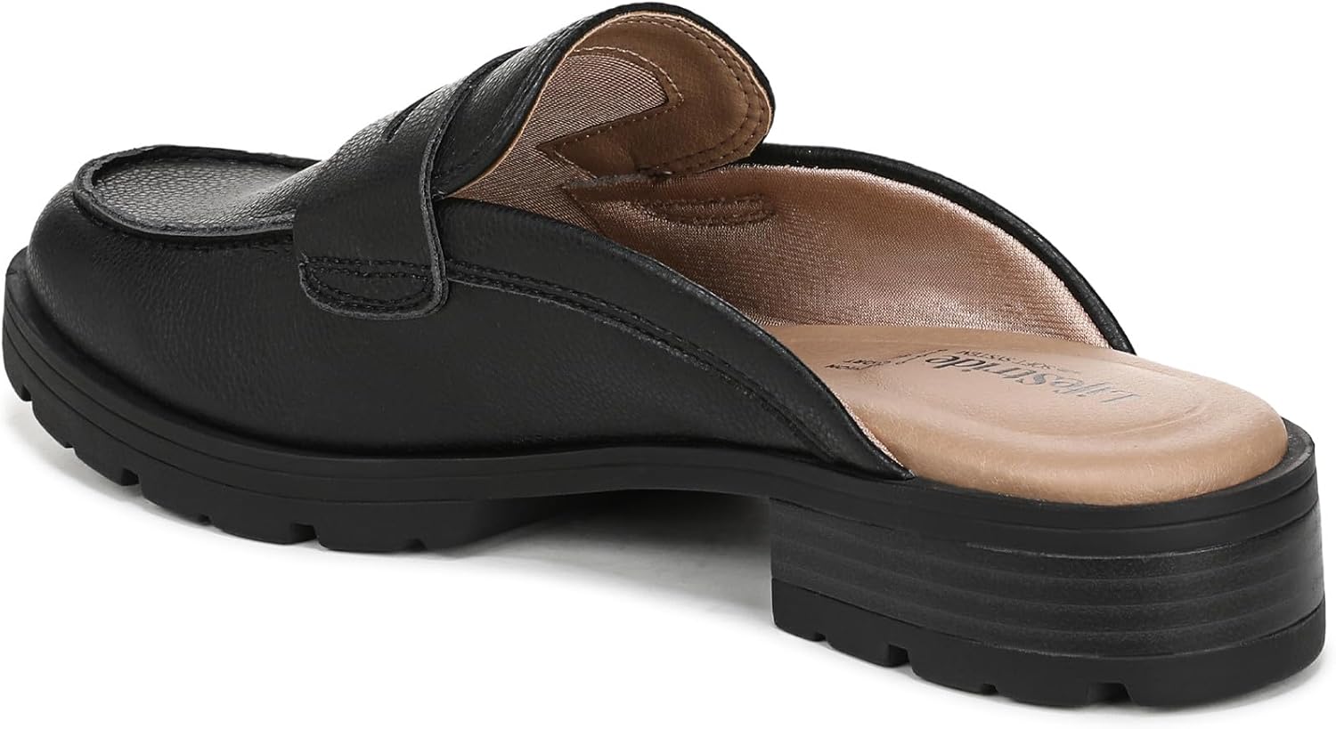 LifeStride Womens London Lug Sole Mule