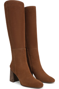 Maple Ginger Suede Wide Calf