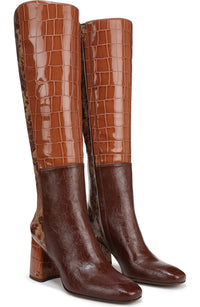 Rich Cognac Multi Wide Calf