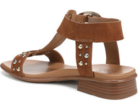 Naturalizer Women's Brandy Stud T-Strap Buckle Strappy Sandal