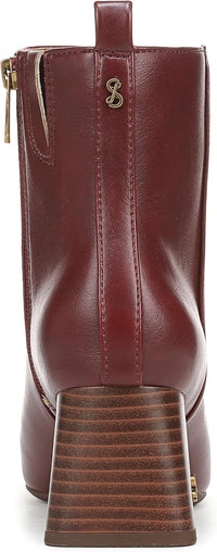 Sam & Libby Women's Yuliana Block Heel Dress Bootie