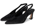 Black Sparkle Satin