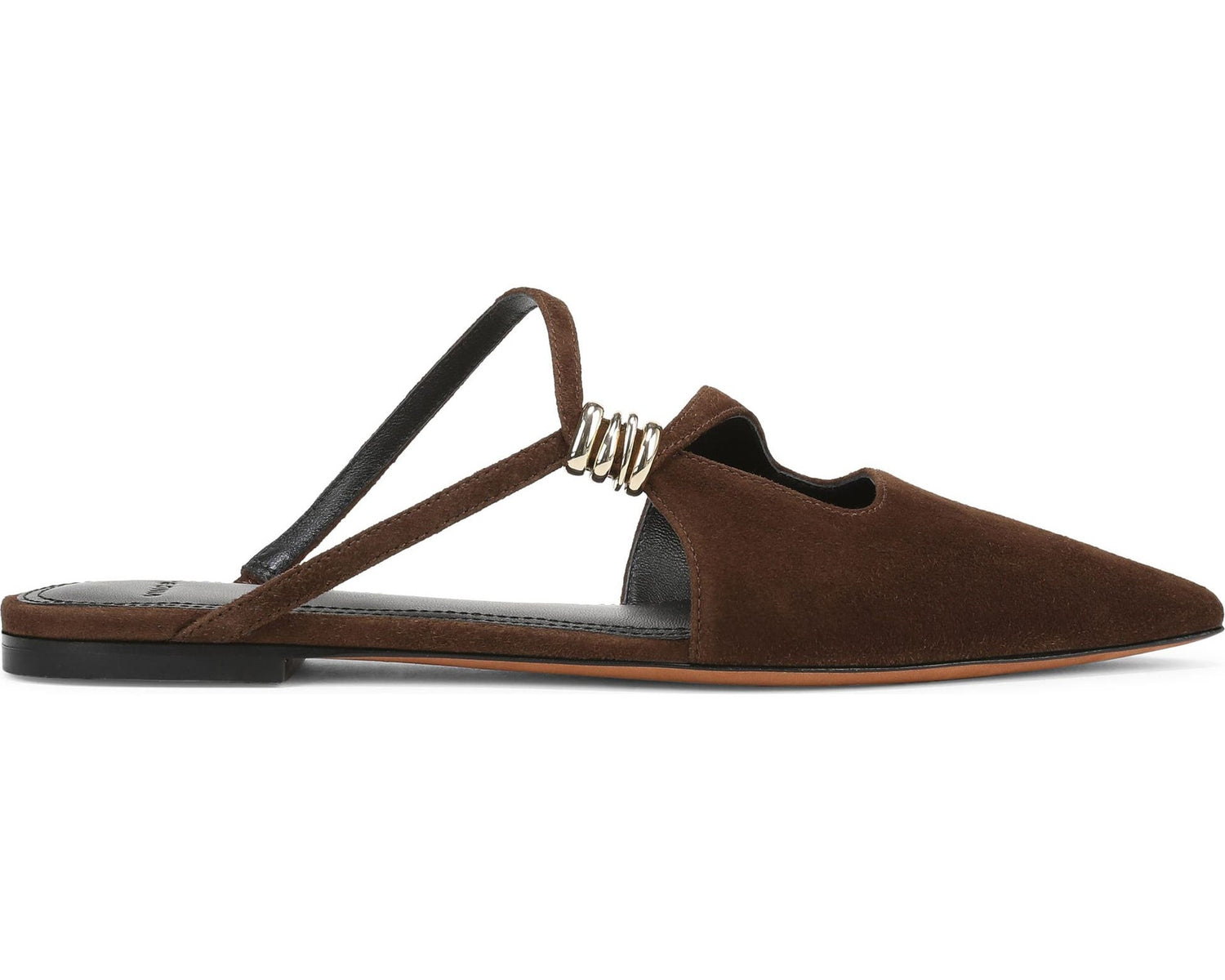 Vince Women's Gilia Strappy Pointed Toe Flat Mule