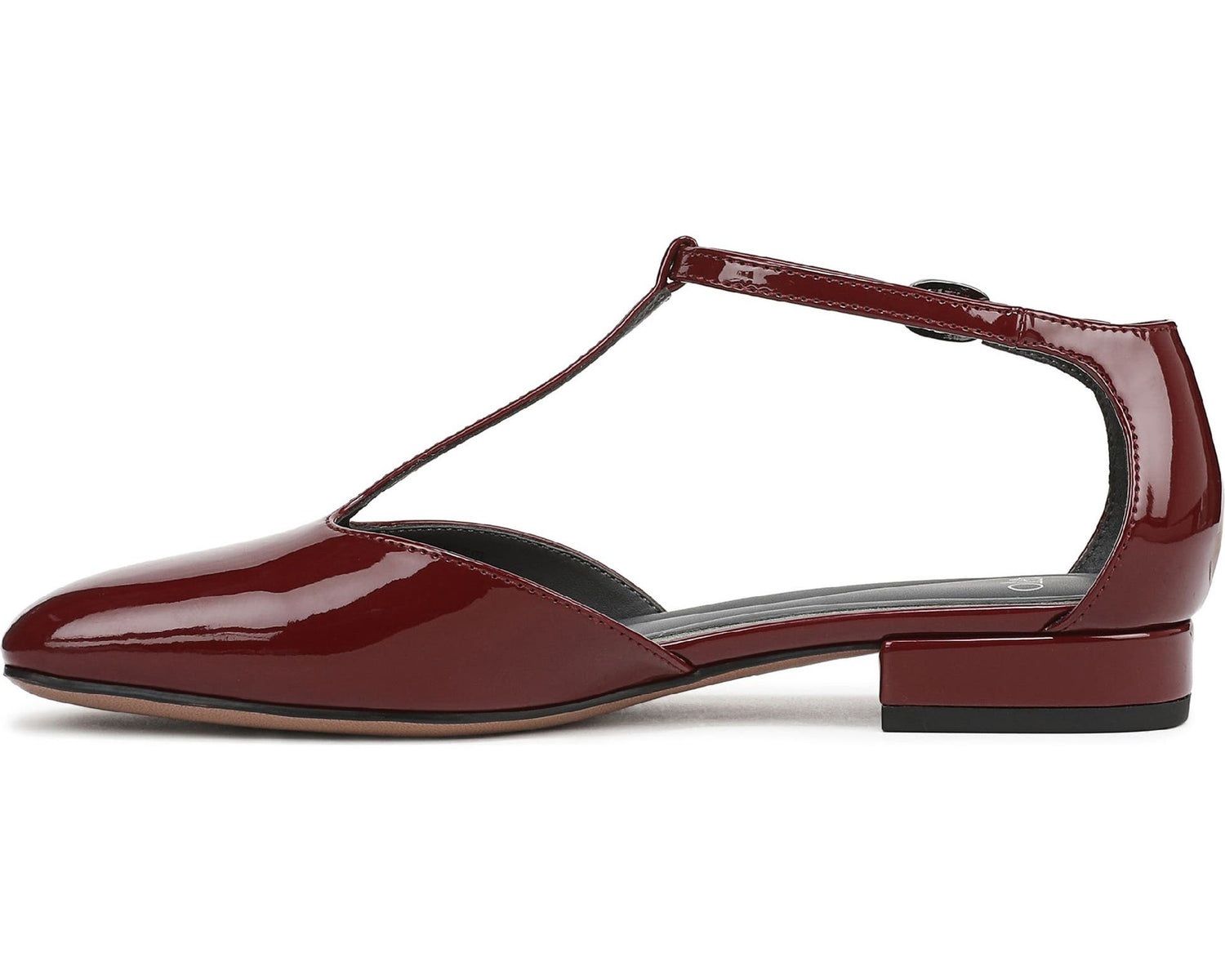 Franco Sarto Women's A-Delmira T-Strap Flat