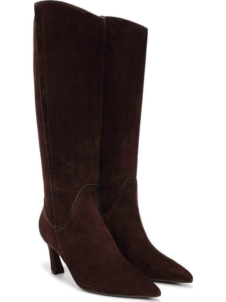 Chocolate Bar Brown Extra Wide Calf