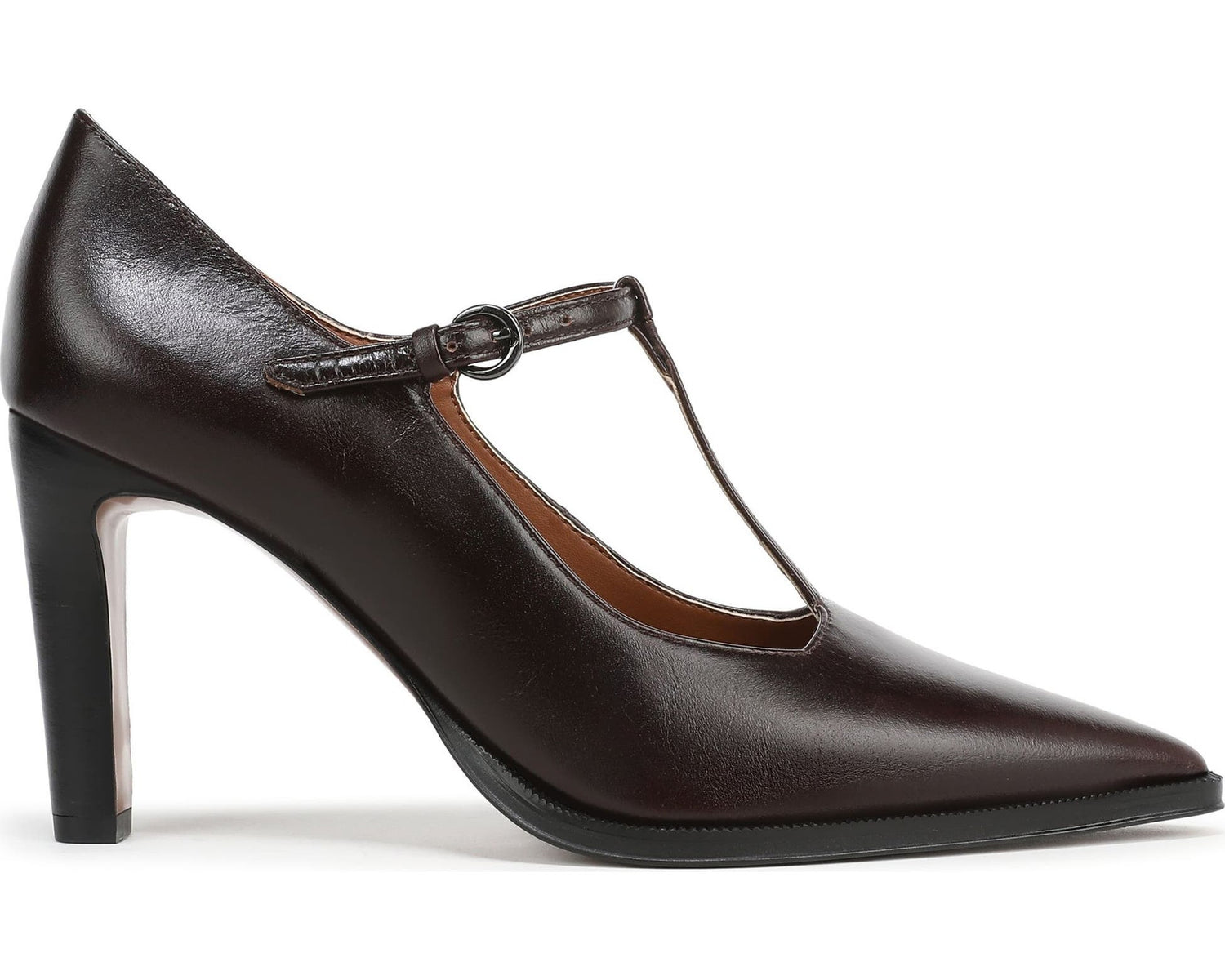 Franco Sarto Women's Atley T-Strap Pointed Toe Pump