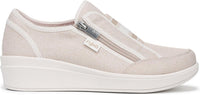 Ryka Women's Lounge Zip Washable Wedge Sneakers