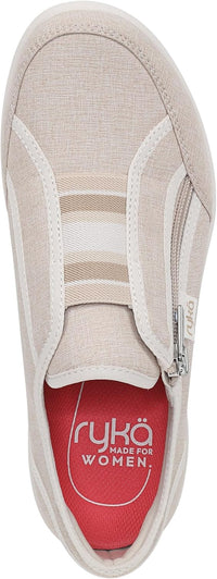 Ryka Women's Lounge Zip Washable Wedge Sneakers
