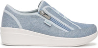 Ryka Women's Lounge Zip Washable Wedge Sneakers