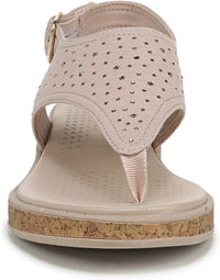 LifeStride Women's Beachy Bright Slingback Wedge Sandal