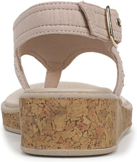LifeStride Women's Beachy Bright Slingback Wedge Sandal