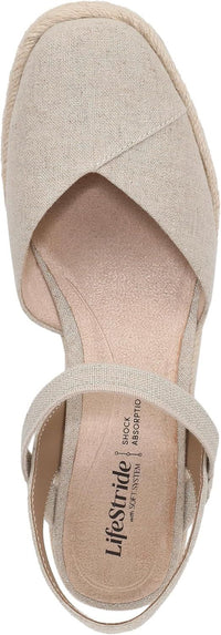 LifeStride Women's Pilar Espadrille Wedge Sandal