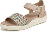 Cream Multi Woven