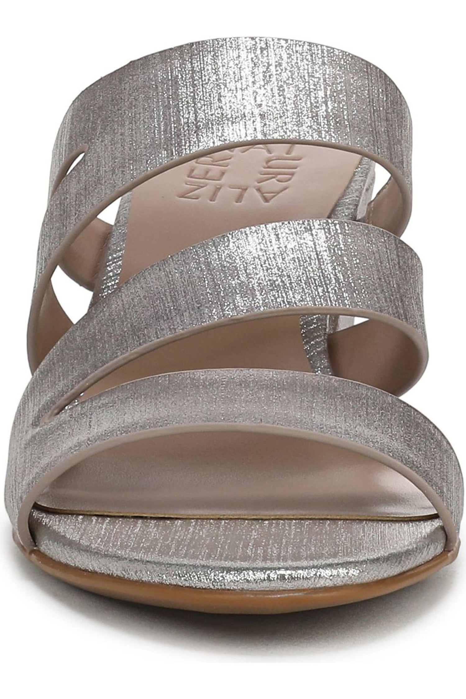 Naturalizer Women's Beaming Strappy Slide Heeled Sandal