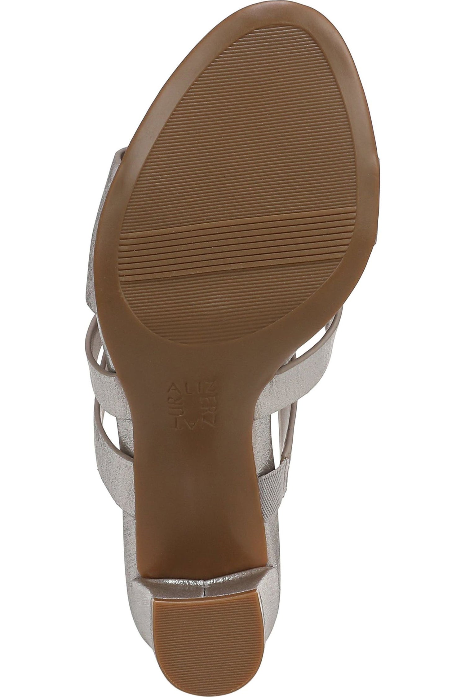 Naturalizer Women's Beaming Strappy Slide Heeled Sandal