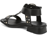 Naturalizer Women's Brandy Stud T-Strap Buckle Strappy Sandal