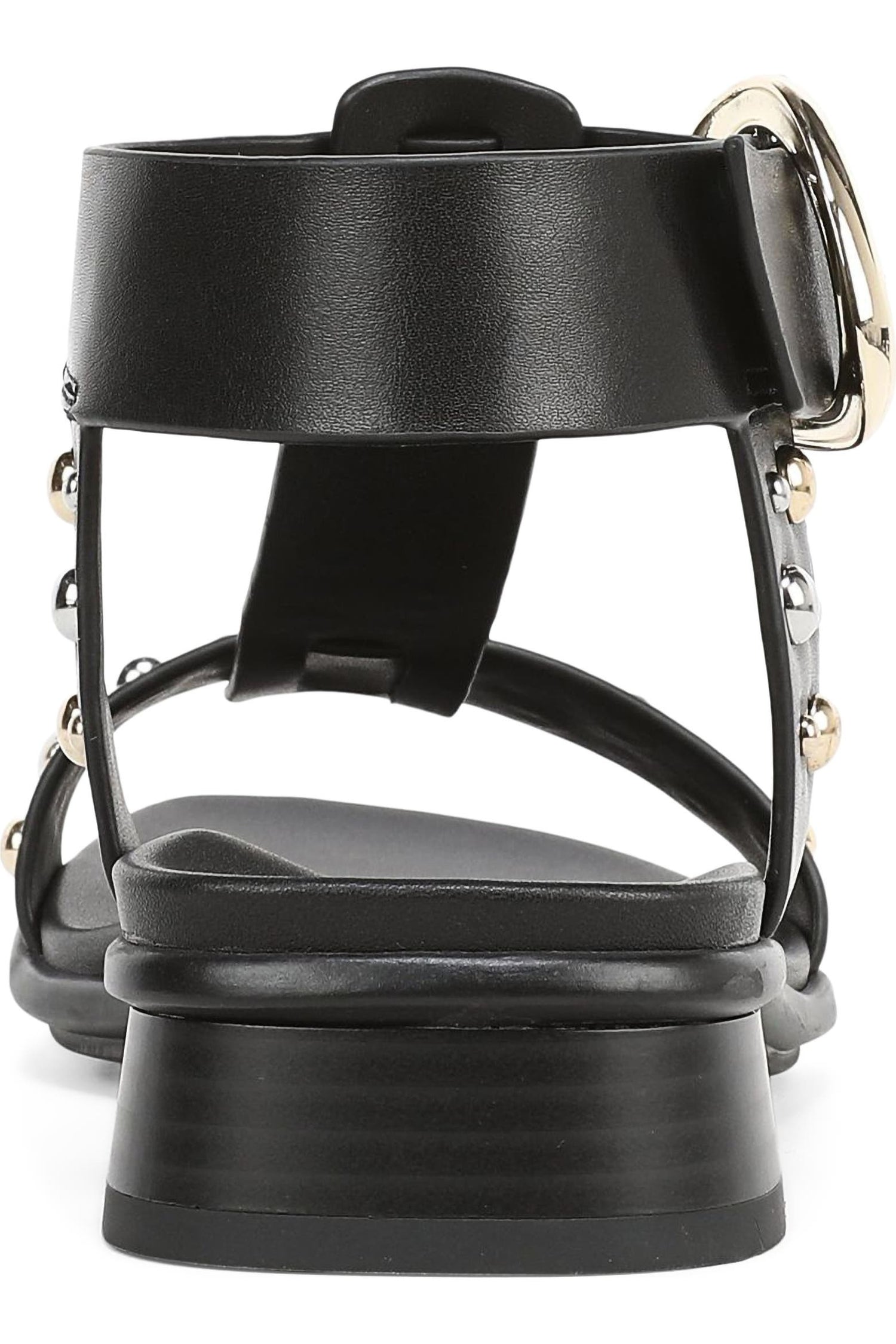 Naturalizer Women's Brandy Stud T-Strap Buckle Strappy Sandal