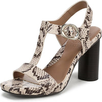 Beige Snake Print