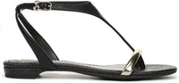 Sam & Libby Women's Hayden T-Strap Flat Sandal