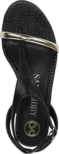 Sam & Libby Women's Hayden T-Strap Flat Sandal