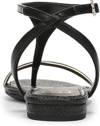 Sam & Libby Women's Hayden T-Strap Flat Sandal