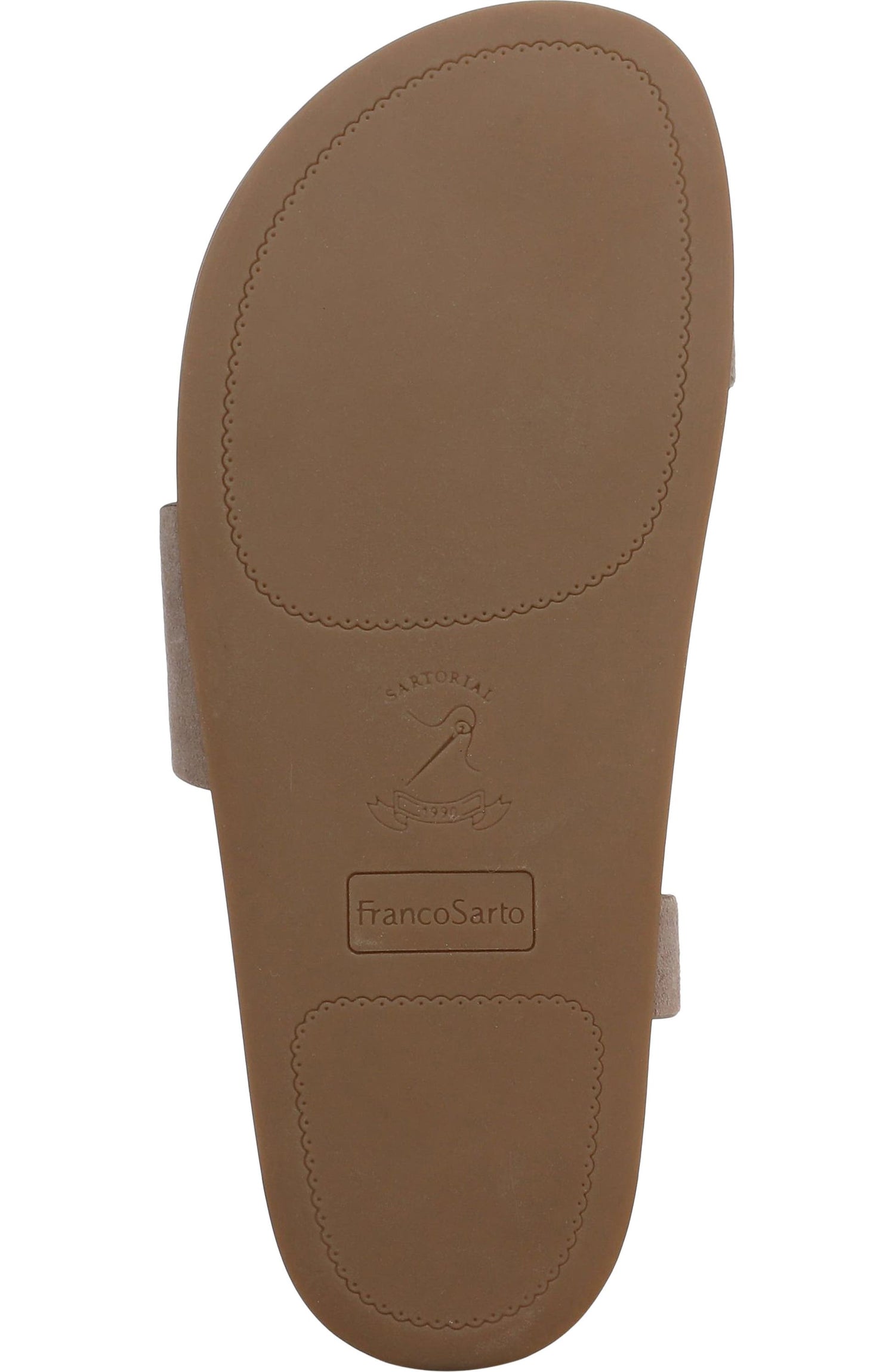 Franco Sarto Women' s Blair Toe Loop Buckle Flat Sandals