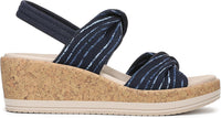 LifeStride Women's Riley Slingback Wedge Sandal