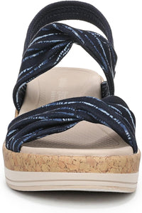 LifeStride Women's Riley Slingback Wedge Sandal