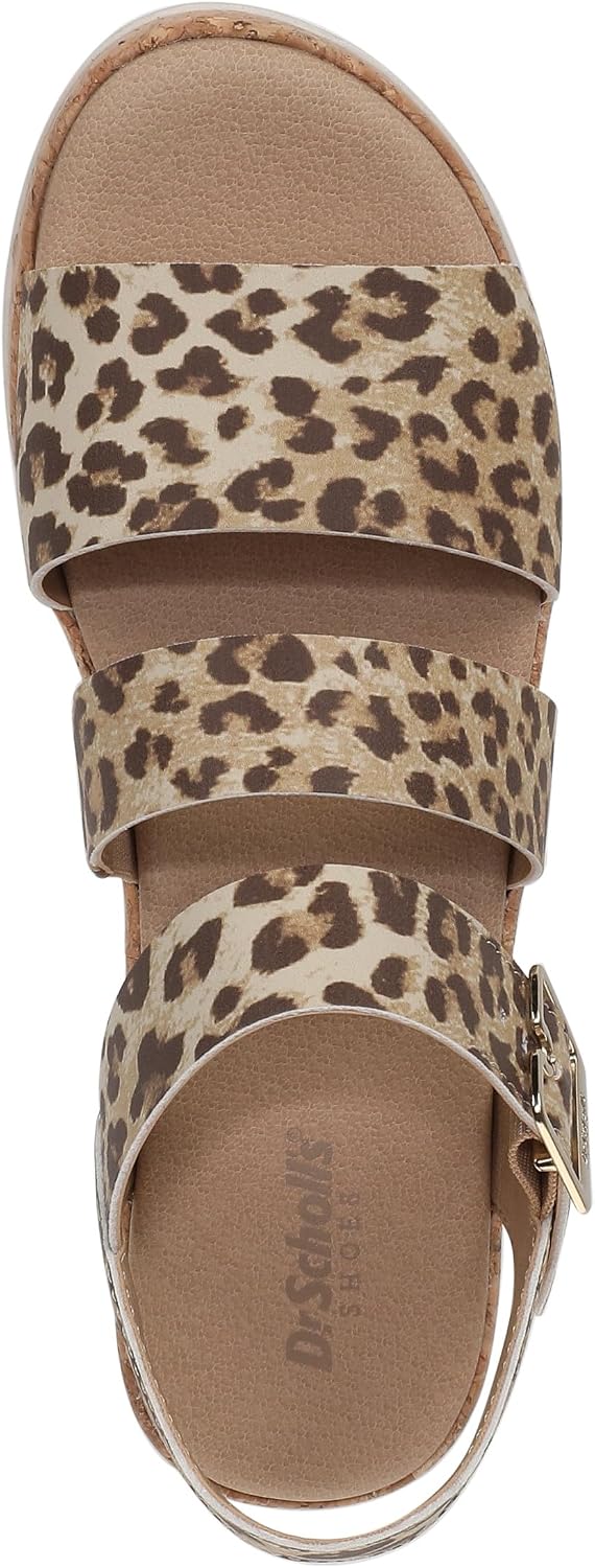 Dr. Scholls Women's Once Twice Espadrille Platform Wedge Sandal