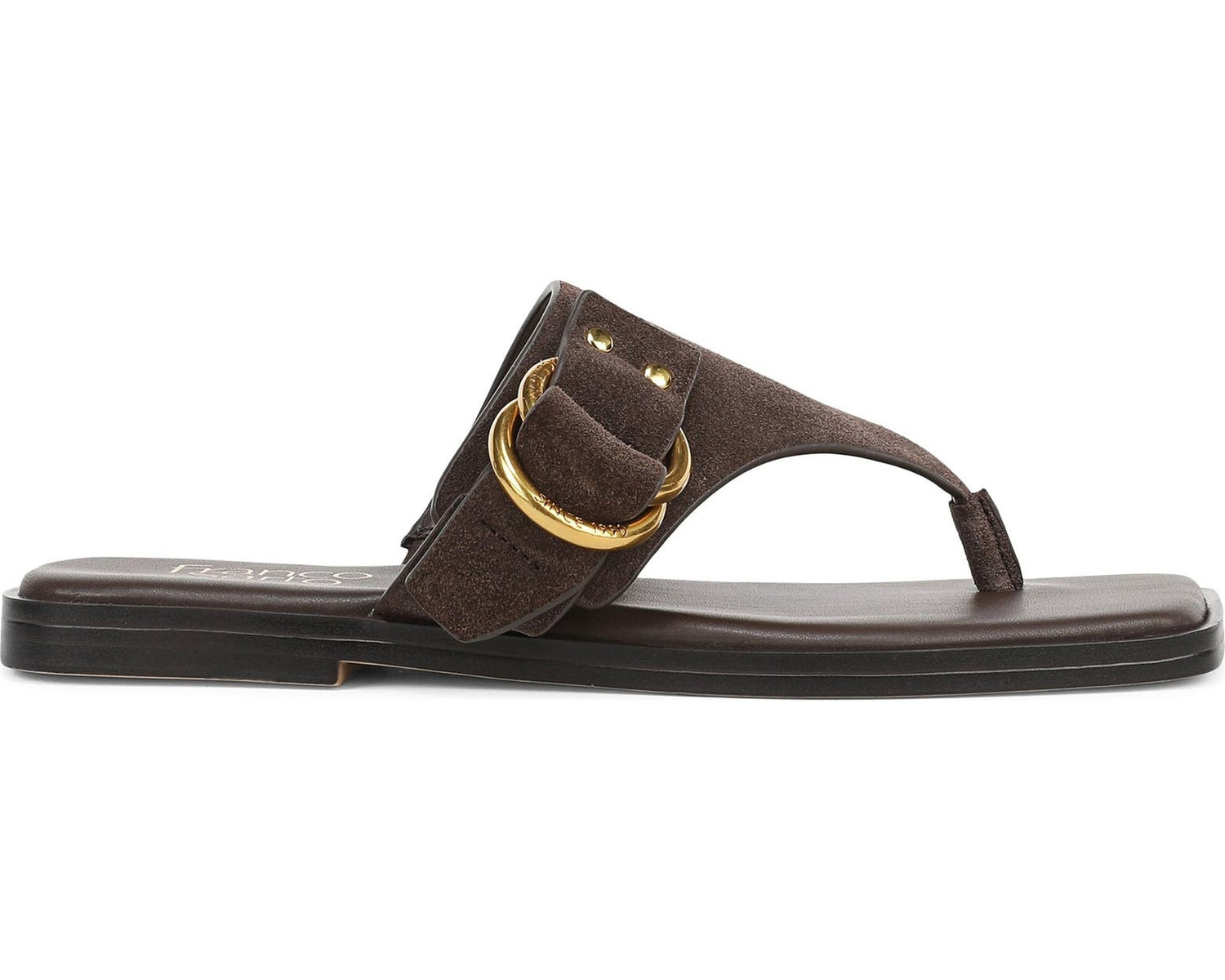 Franco Sarto Women's Mavie Open Toe Thong Sandals