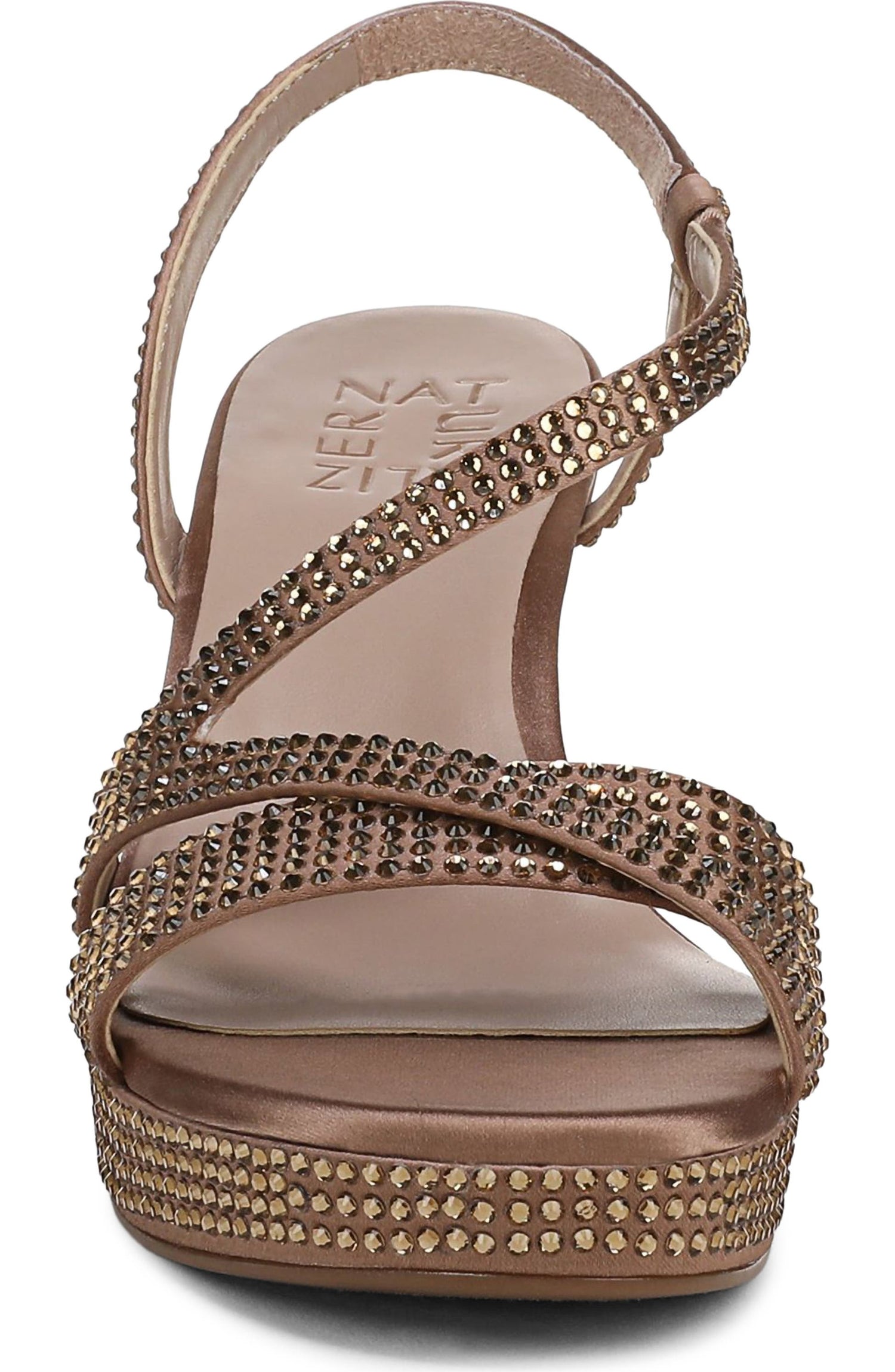 Naturalizer Womens Abby Strappy Platform Dress Sandals