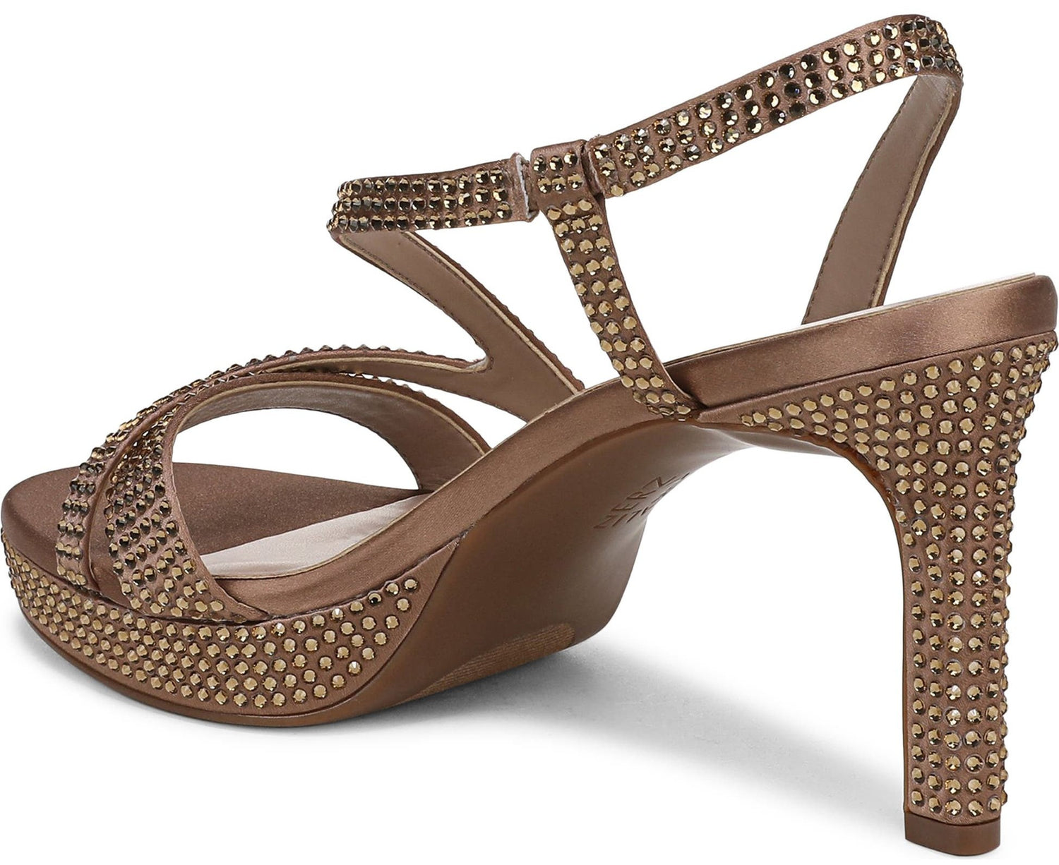 Naturalizer Womens Abby Strappy Platform Dress Sandals