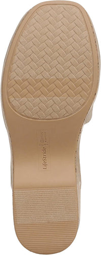 LifeStride Women's Verity Slingback Wedge Sandal