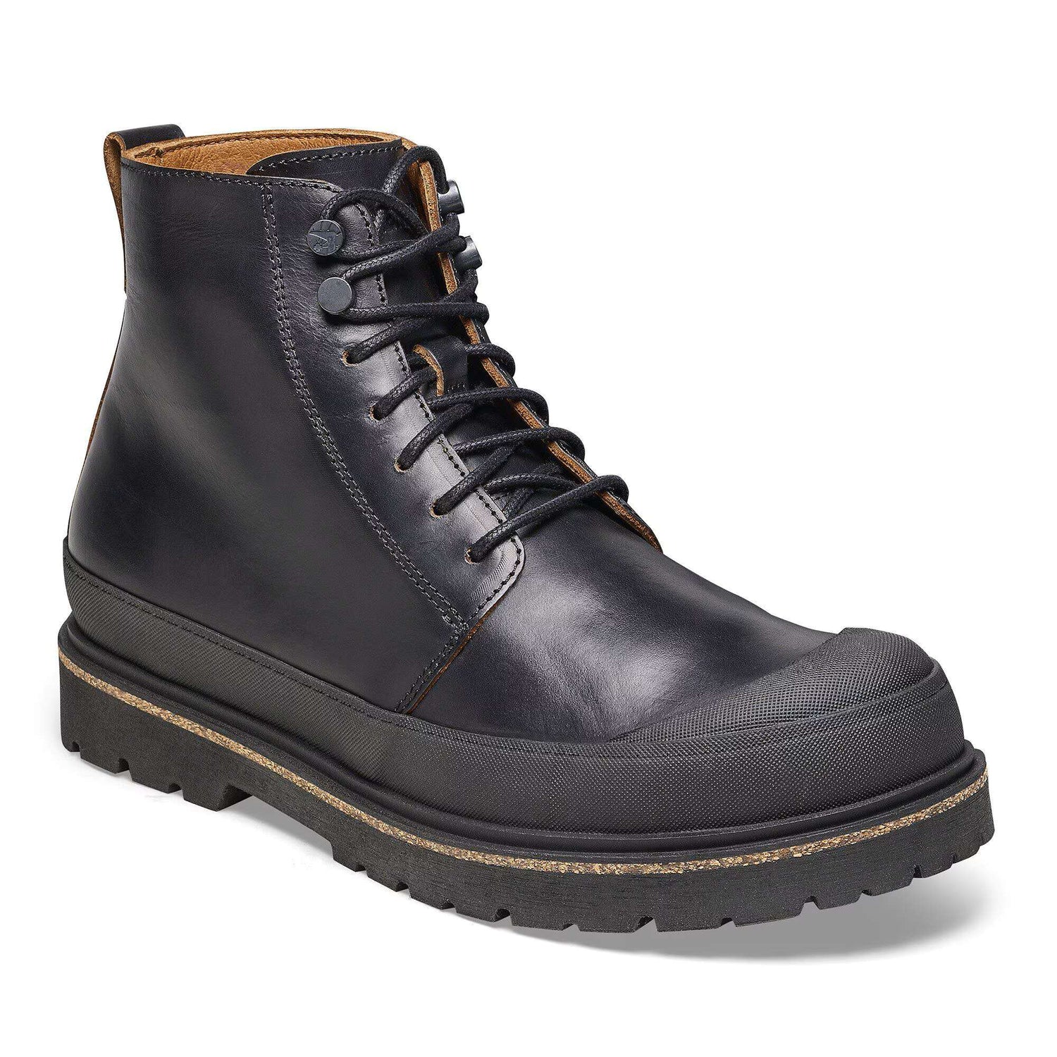 Black Oiled Leather