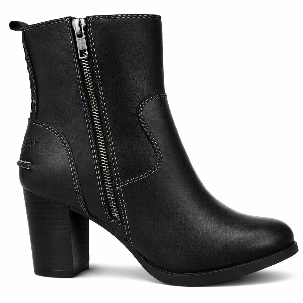 Sperry Top-Sider Womens Dasher Grace Black Ankle Boots