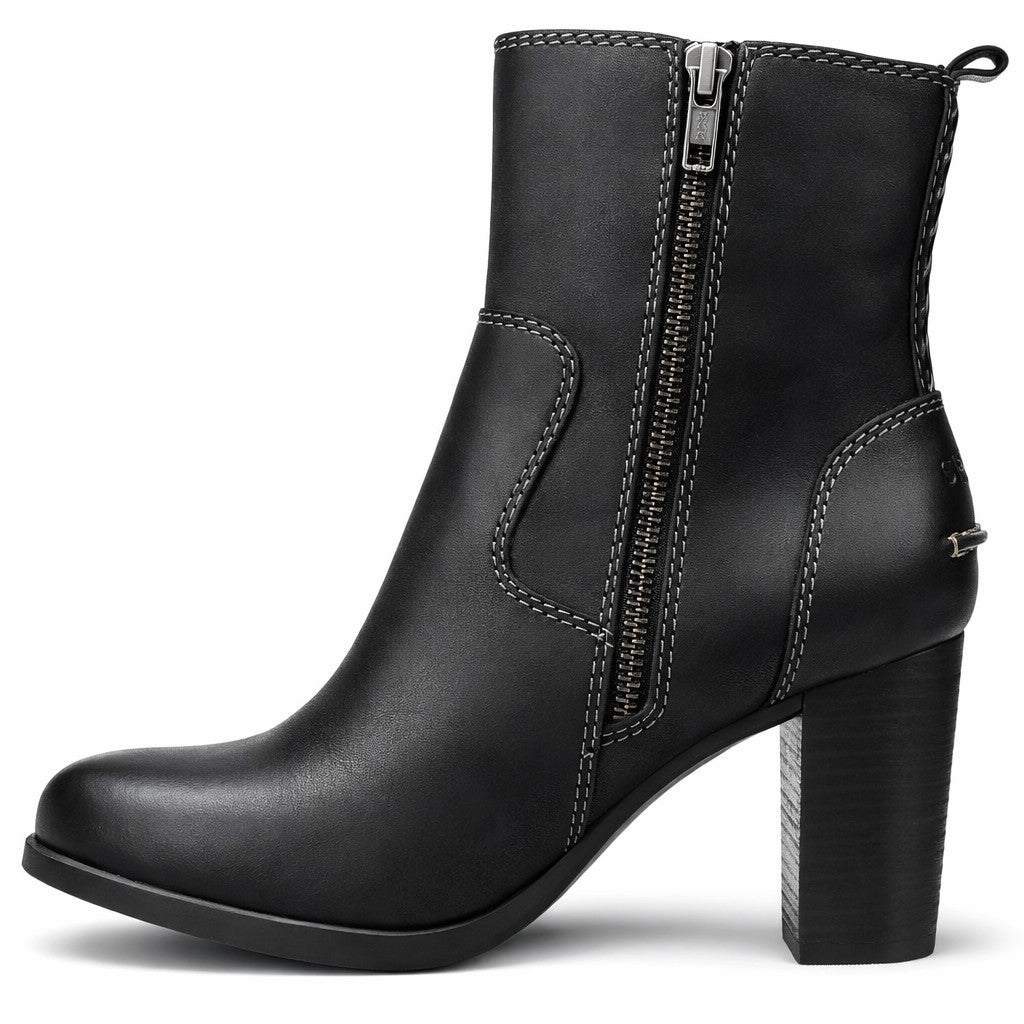 Sperry Top-Sider Womens Dasher Grace Black Ankle Boots