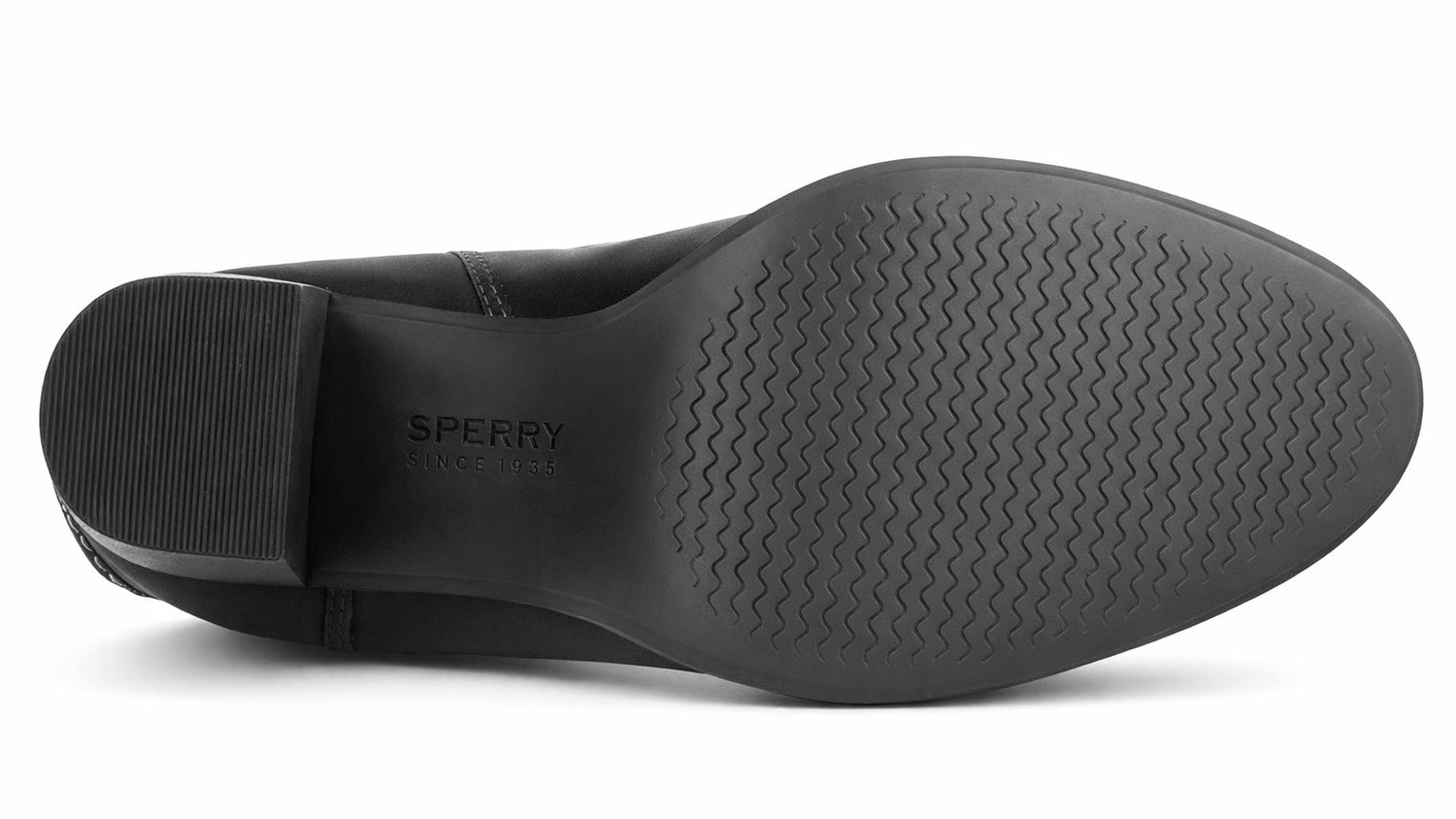 Sperry Top-Sider Womens Dasher Grace Black Ankle Boots