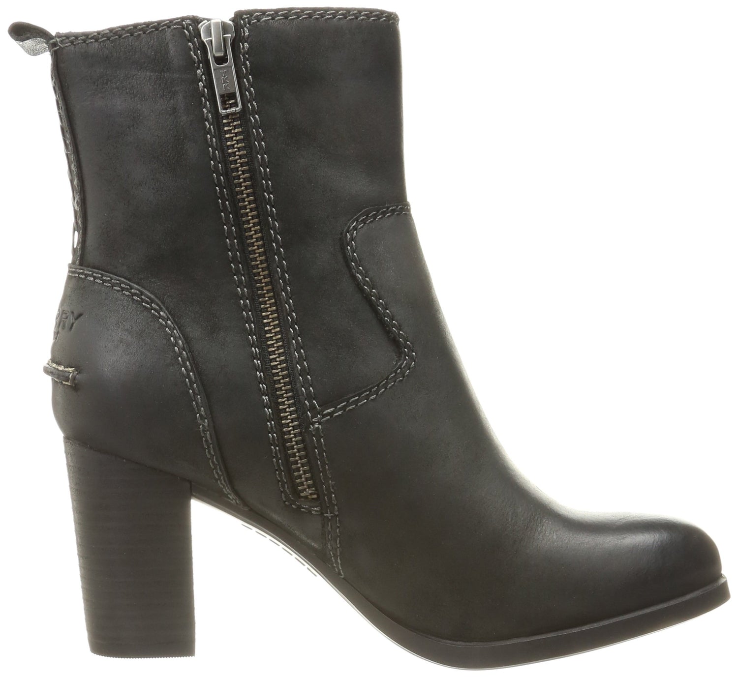 Sperry Top-Sider Womens Dasher Grace Black Ankle Boots