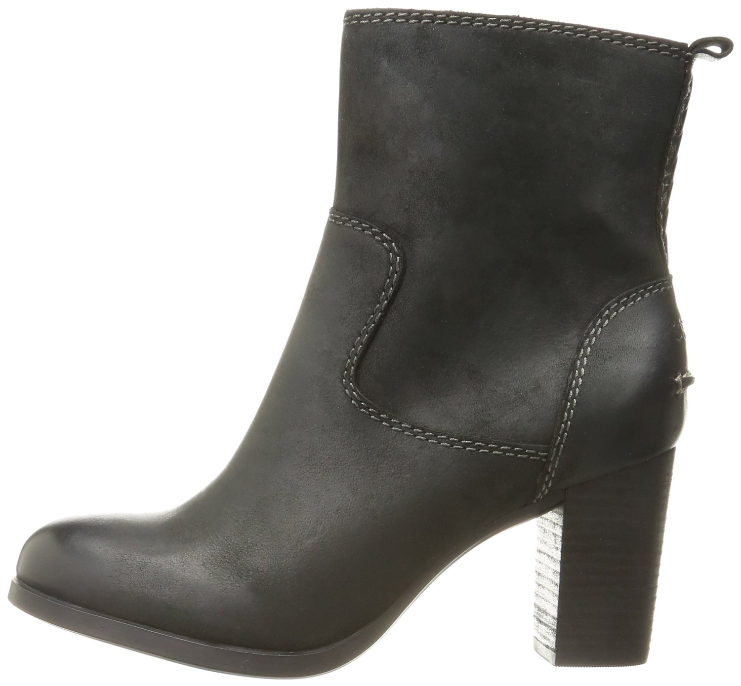 Sperry Top-Sider Womens Dasher Grace Black Ankle Boots