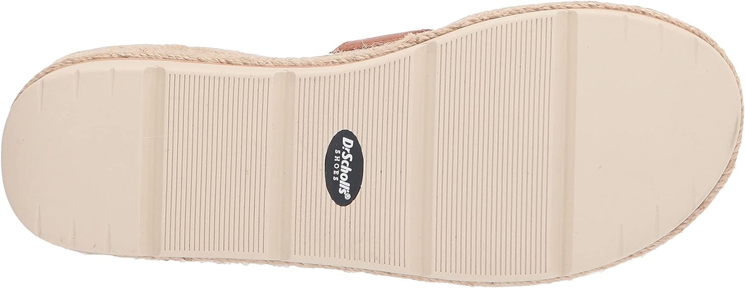 Dr. Scholls Women's Once Twice Espadrille Platform Wedge Sandal