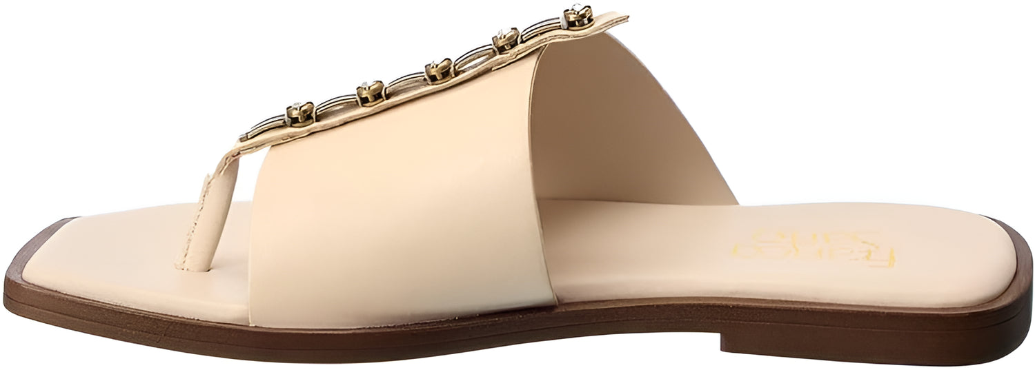 Franco Sarto Women's Megs Rhinestone Slide Sandal