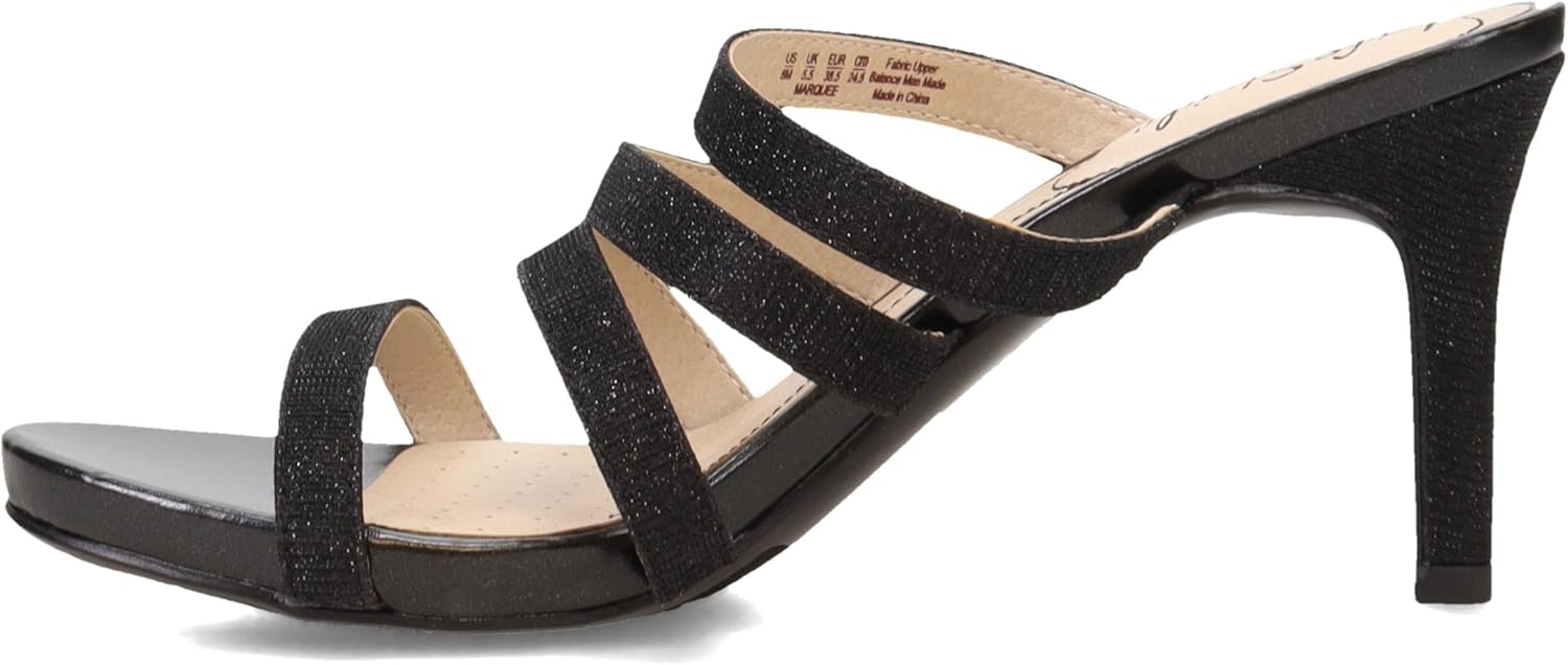 LifeStride Women's Marquee Strappy Slip On Heel